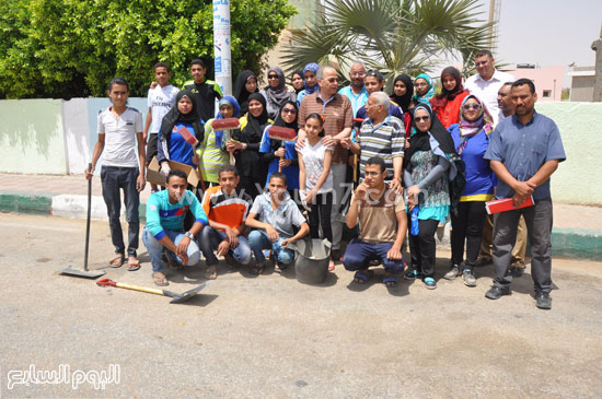عشماوى يحث شباب المحافظة على المشاركة فى مشروع الأسبوع البيئى -اليوم السابع -5 -2015